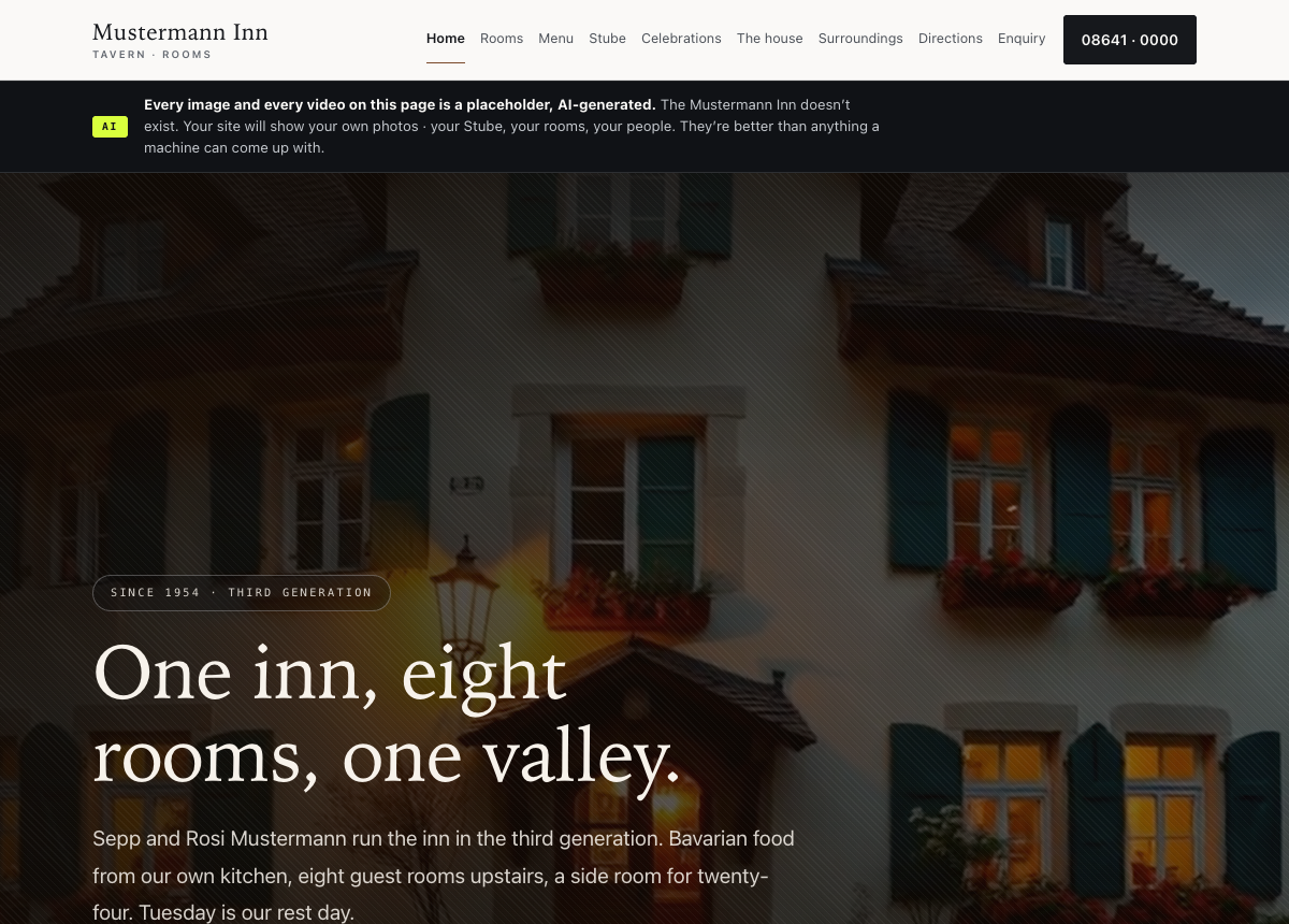 Sample site Summit · €2,900