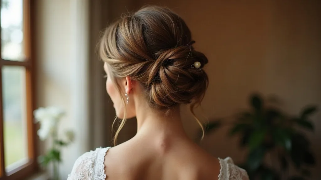 AI-generated Finished updo