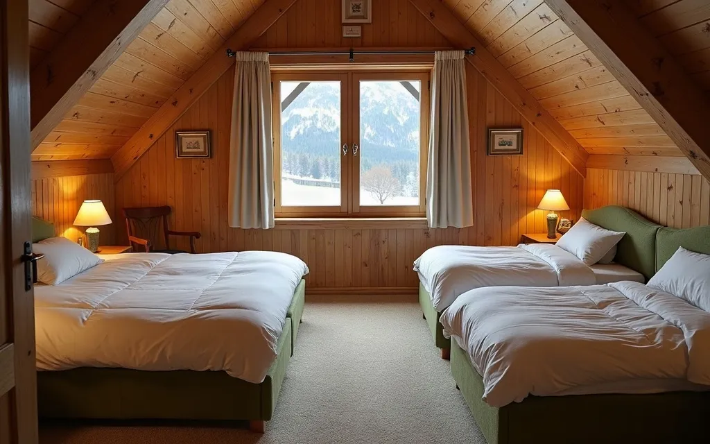 Familienzimmer Musterwand