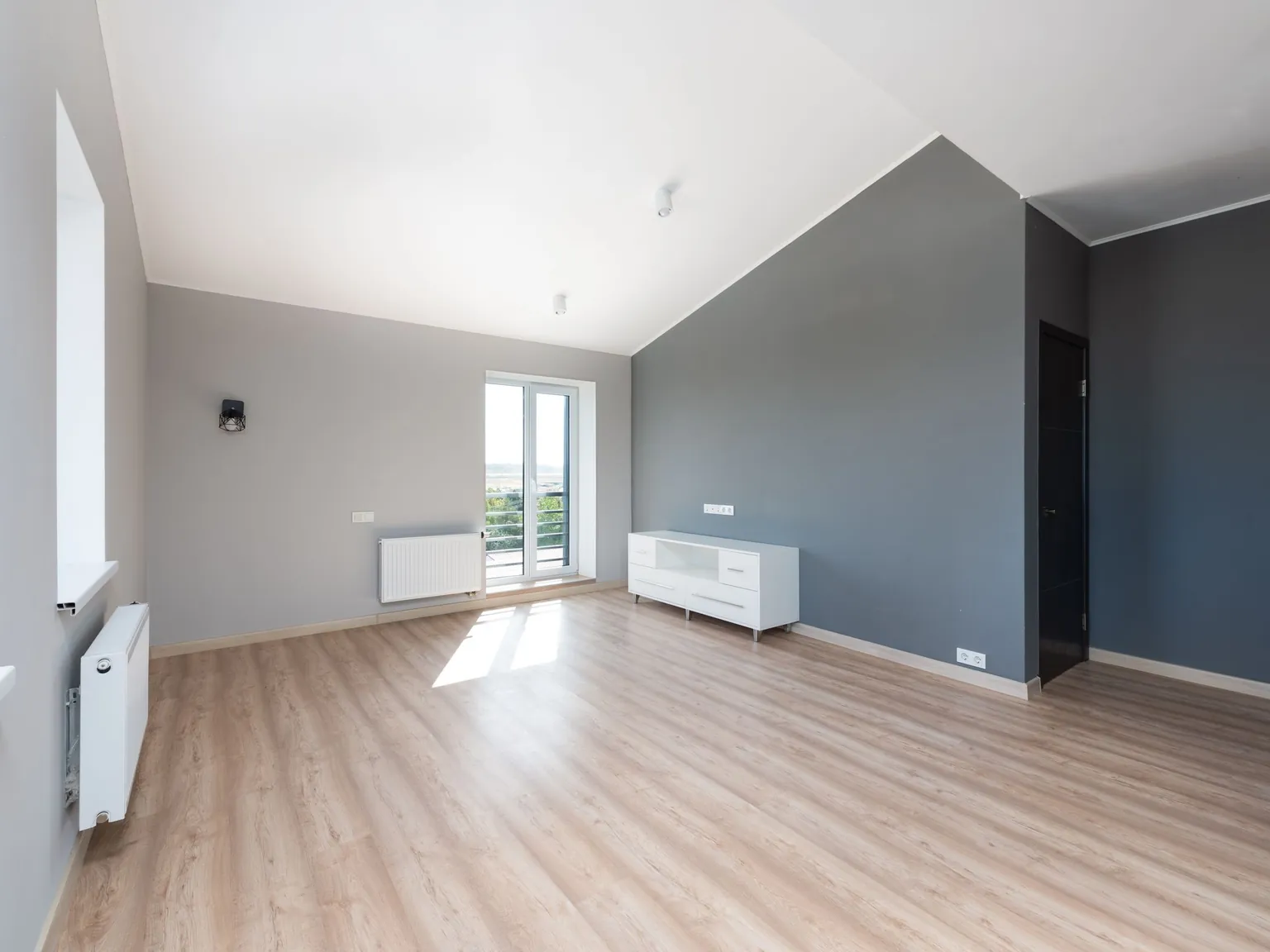 Wohnzimmer nach der Renovierung