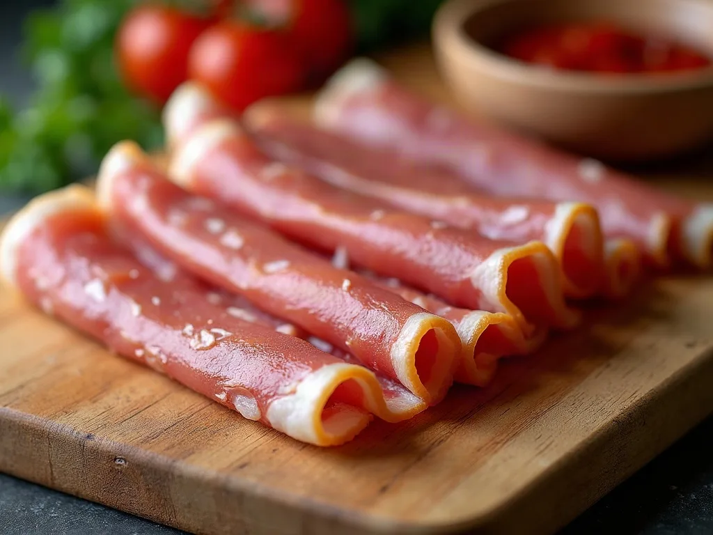 AI-generated Speck, sliced